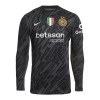 Inter Milan 2024-25 Svart - Herre Keeper Langermet Fotballdrakt